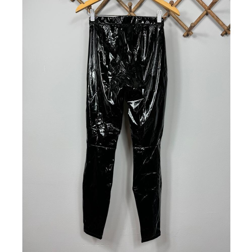 BB Dakota Black Slick To Me Vinyl Leggings Size XS - Picture 4 of 9